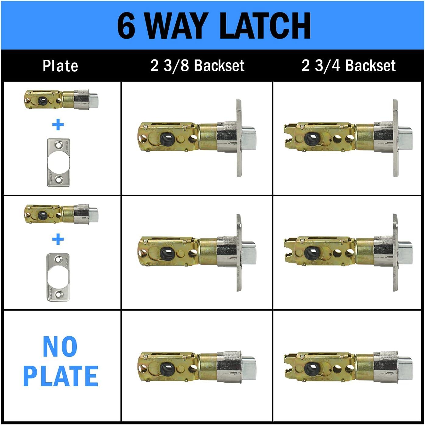 Haven Handleset with Deadbolt and Door and Thor Rosette