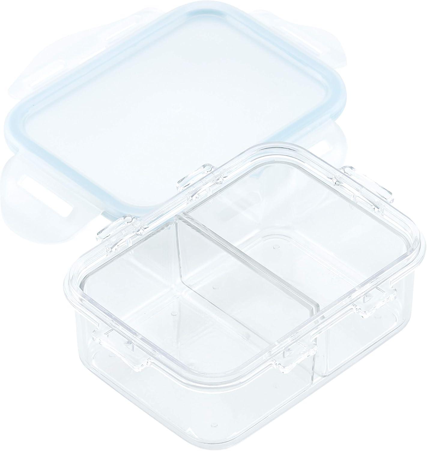 LocknLock 12-Ounce Warp-Stain-Odor Resistant Purely Better Rectangular Food Storage Container with Divider