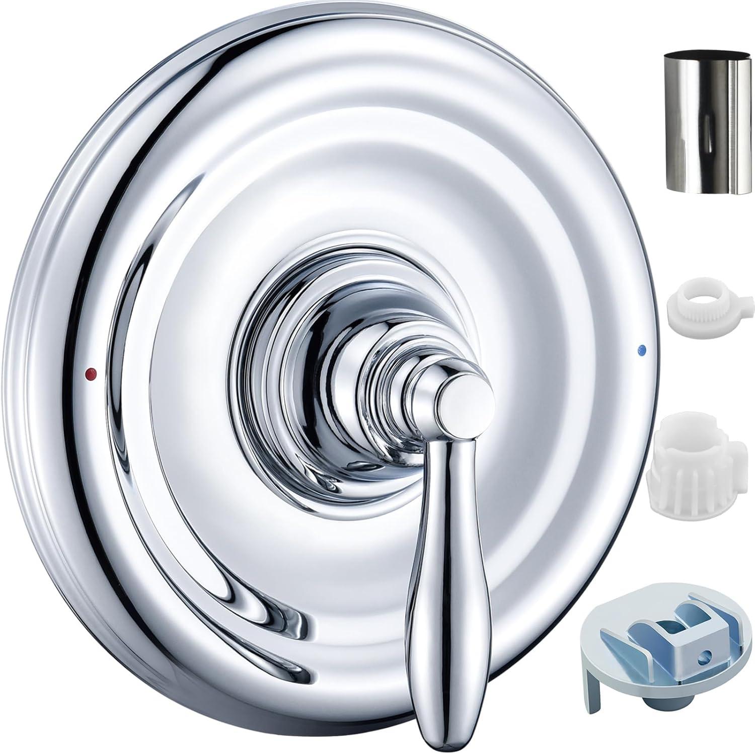 Moen Chateau Posi-Temp Lever 1-Handle Shower Valve Trim Kit, Chrome 181119