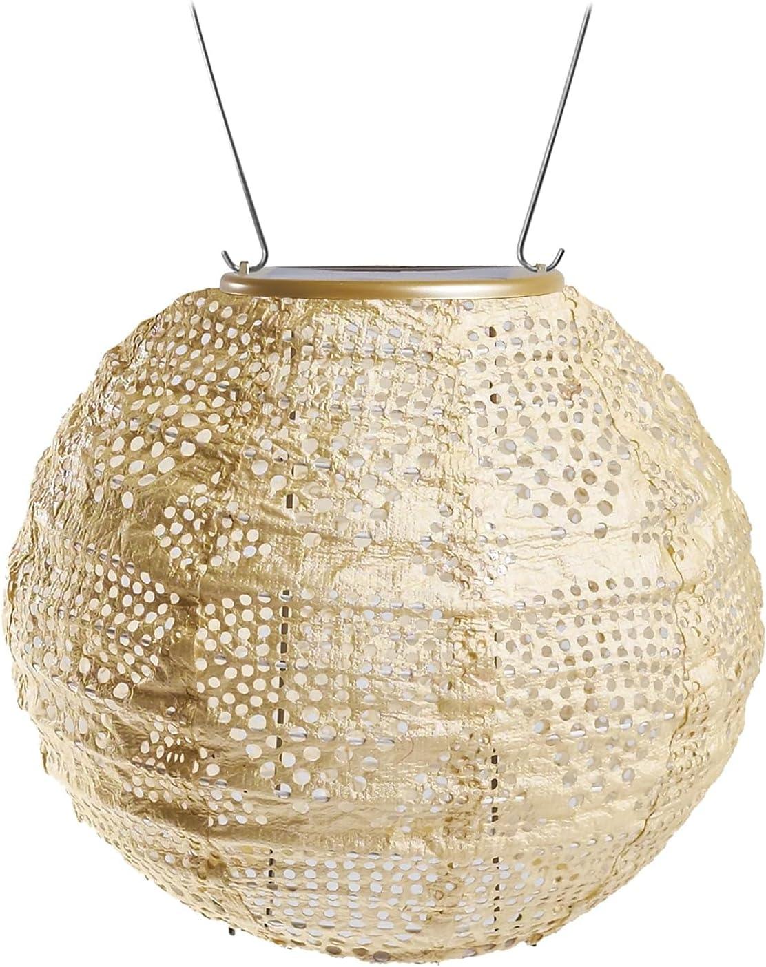 Boho Globe Solar Outdoor Lantern