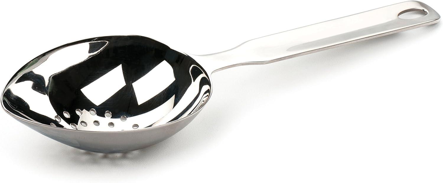 10.25" Stainless Steel Ice Scoop with Drain Holes