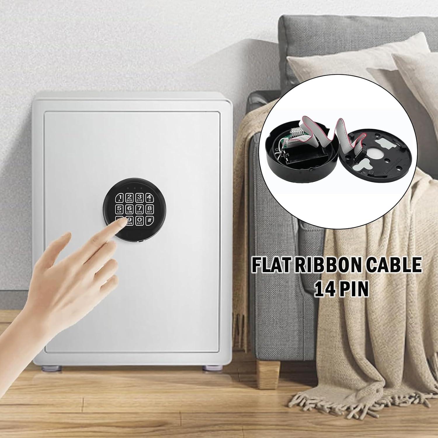 Wah Lin Parts High Security Gun Safe Lock Set, Black Keypad, 2 User Codes