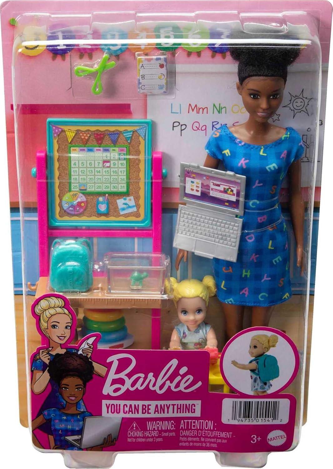 Barbie Teacher Playset - Brown Hair