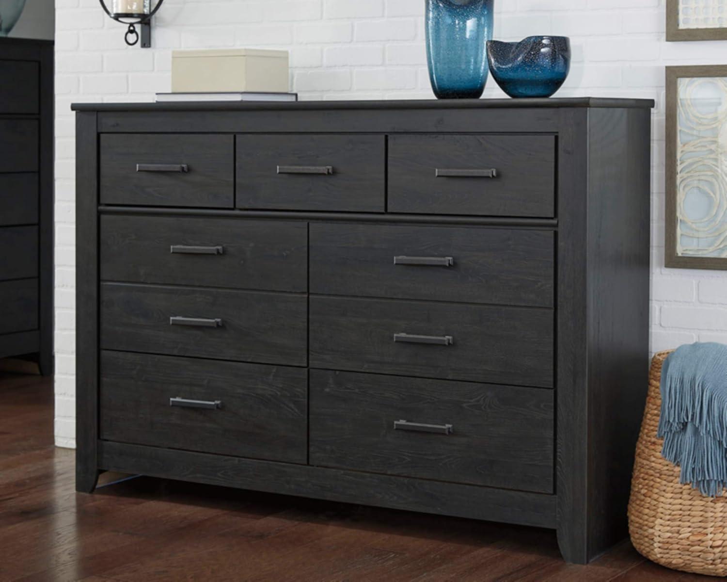 Ashley Furniture Brinxton 7 Drawer Dresser in Charcoal