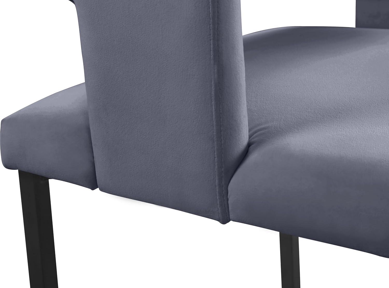 Inga 19'' H Velvet Upholstered Side Chair