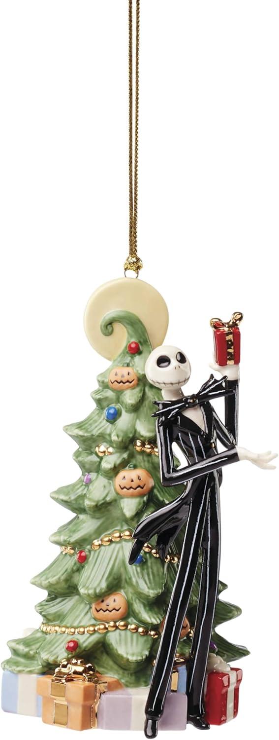 Lenox Nightmare Before Christmas Ornament 30th Anniversary, 5-inch Height, Porcelain, Home, Home D√©cor