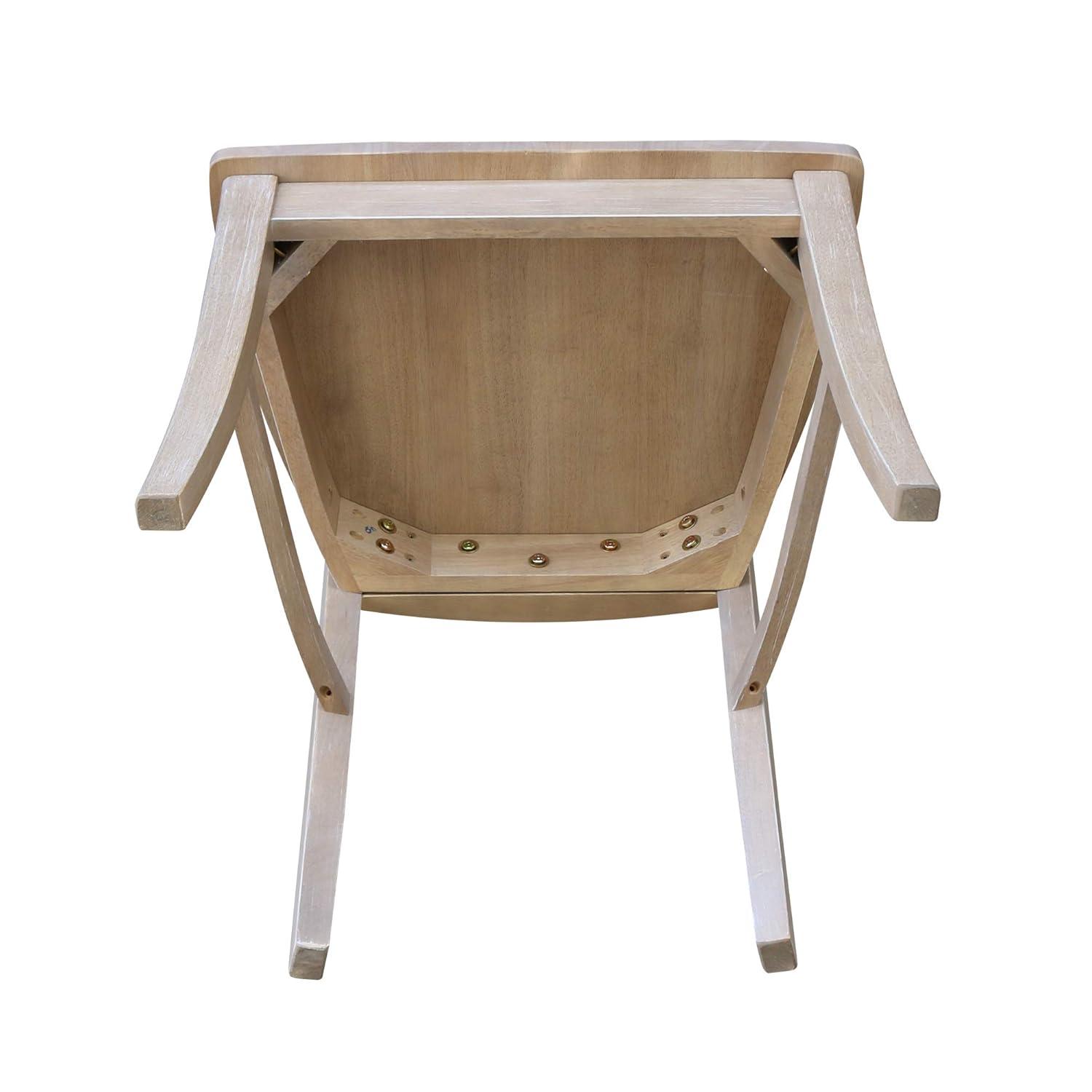Sedgewick Industries 17.8'' H Solid Wood Side Chair (Set of 2)