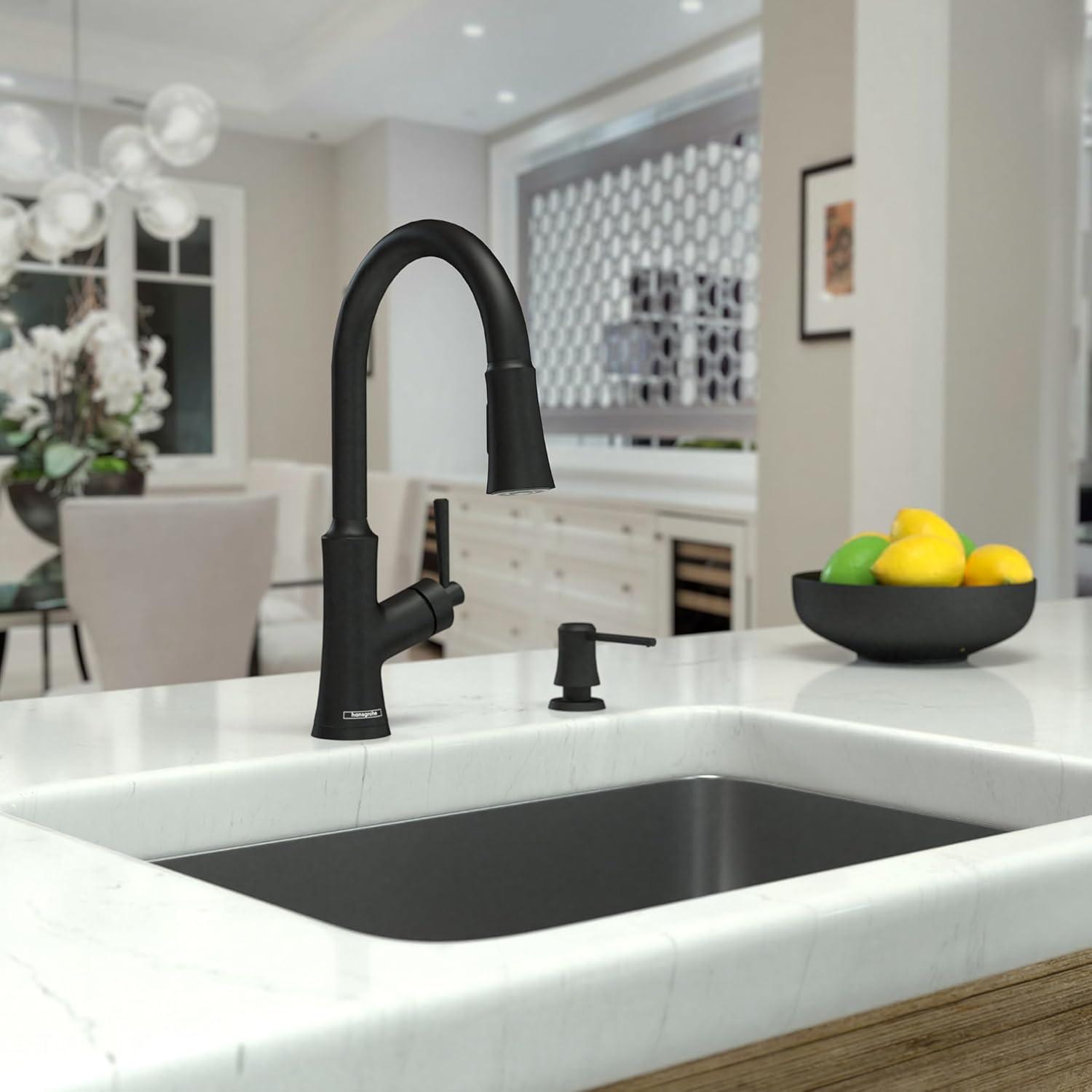 Joleena Pull Down Single Handle Kitchen Faucet
