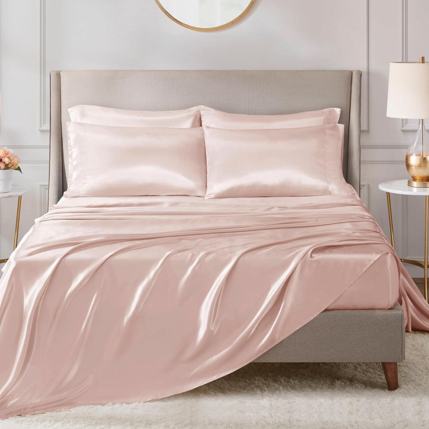 Madison Park Essentials Satin Luxury 2PC Pillowcases (Set of 2)