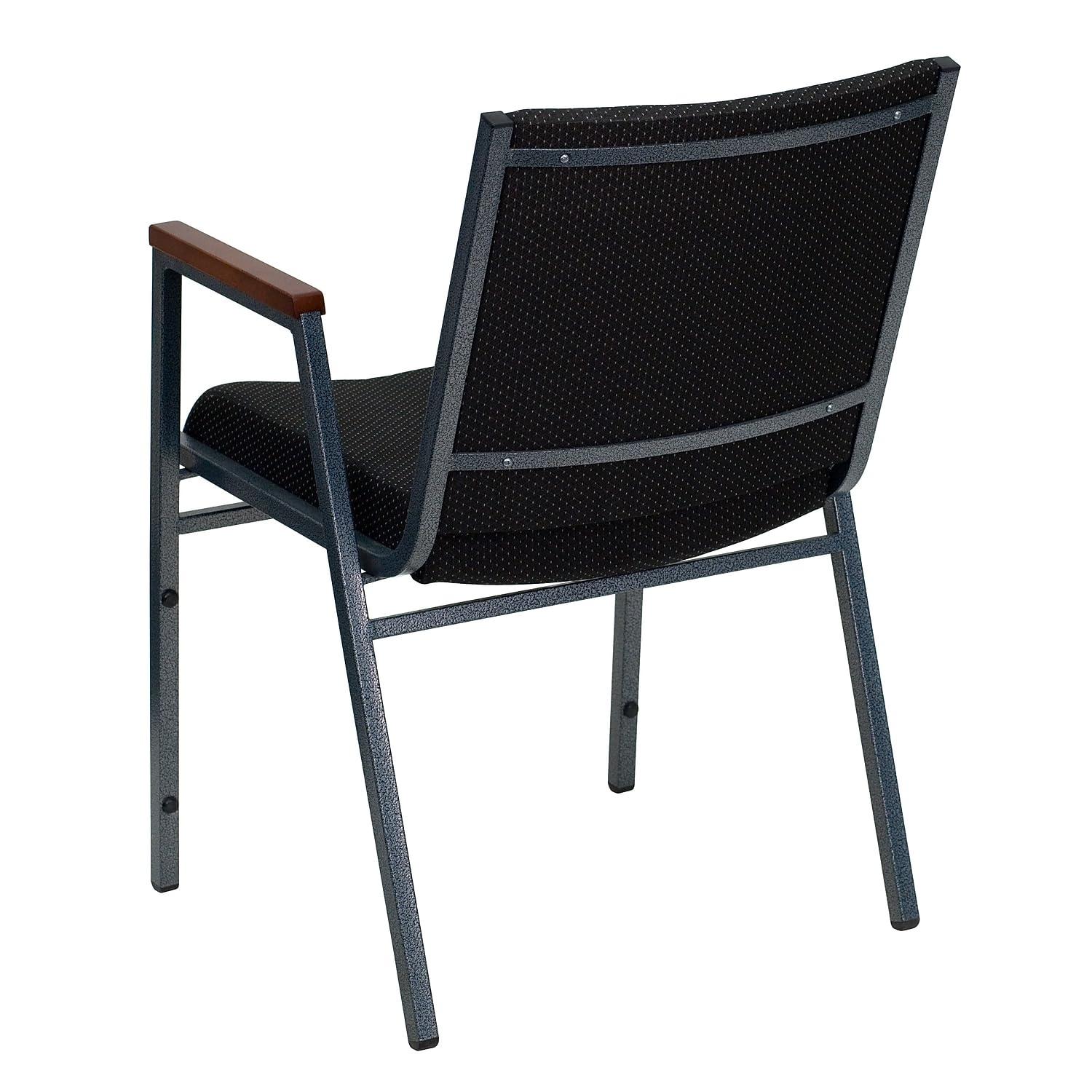 Flash Furniture Aliya Heavy Duty Stack Chair with Arms (Set of 4)