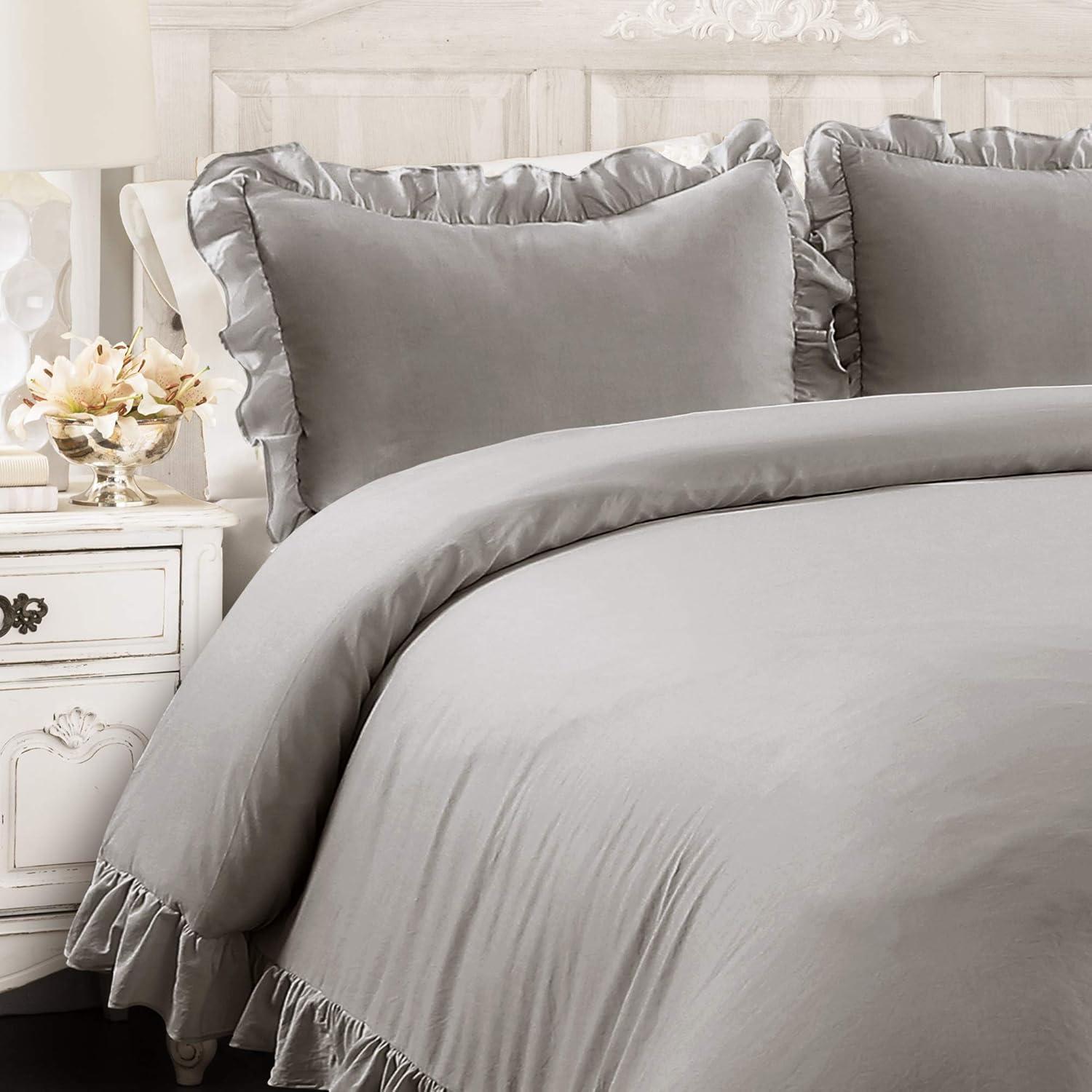 Lush Decor Reyna Microfiber 3 Piece Comforter Set