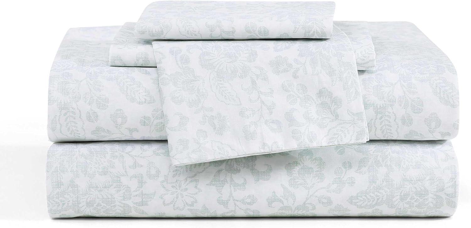 Stone Cottage Bedding Mae Stone Cottage Floral Cotton Percale Printed Sheet Set
