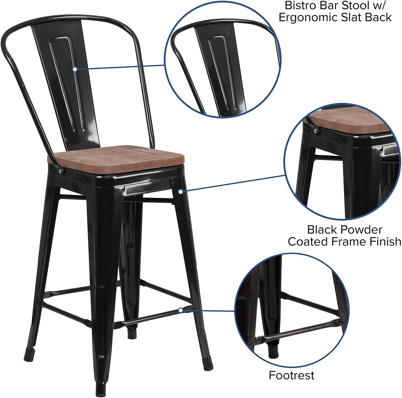 Steel Outdoor Stool