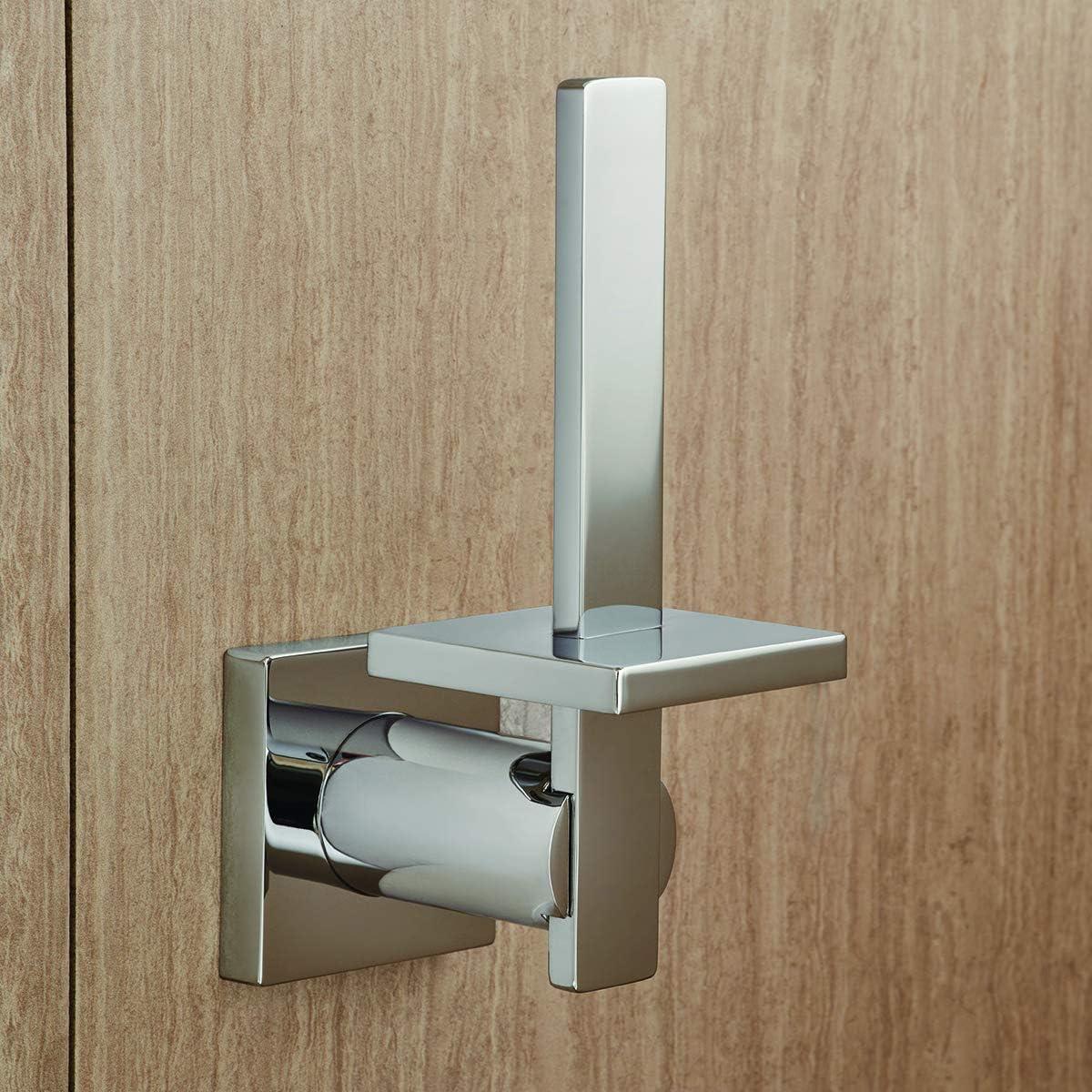 Polished Chrome Wall Mounted Brass Toilet Paper Holder