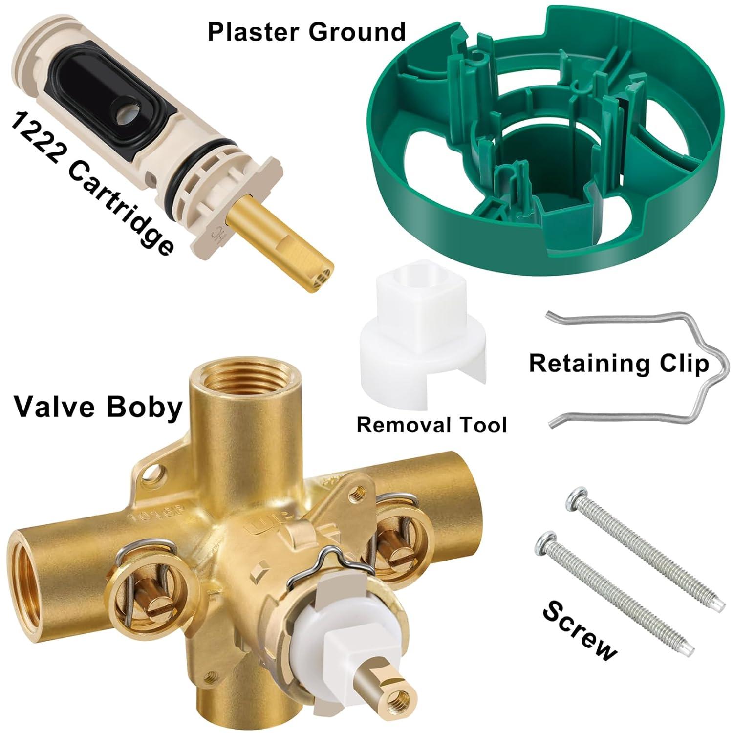 M-Pact Posi-Temp IPS Connection Pressure Balancing Valve