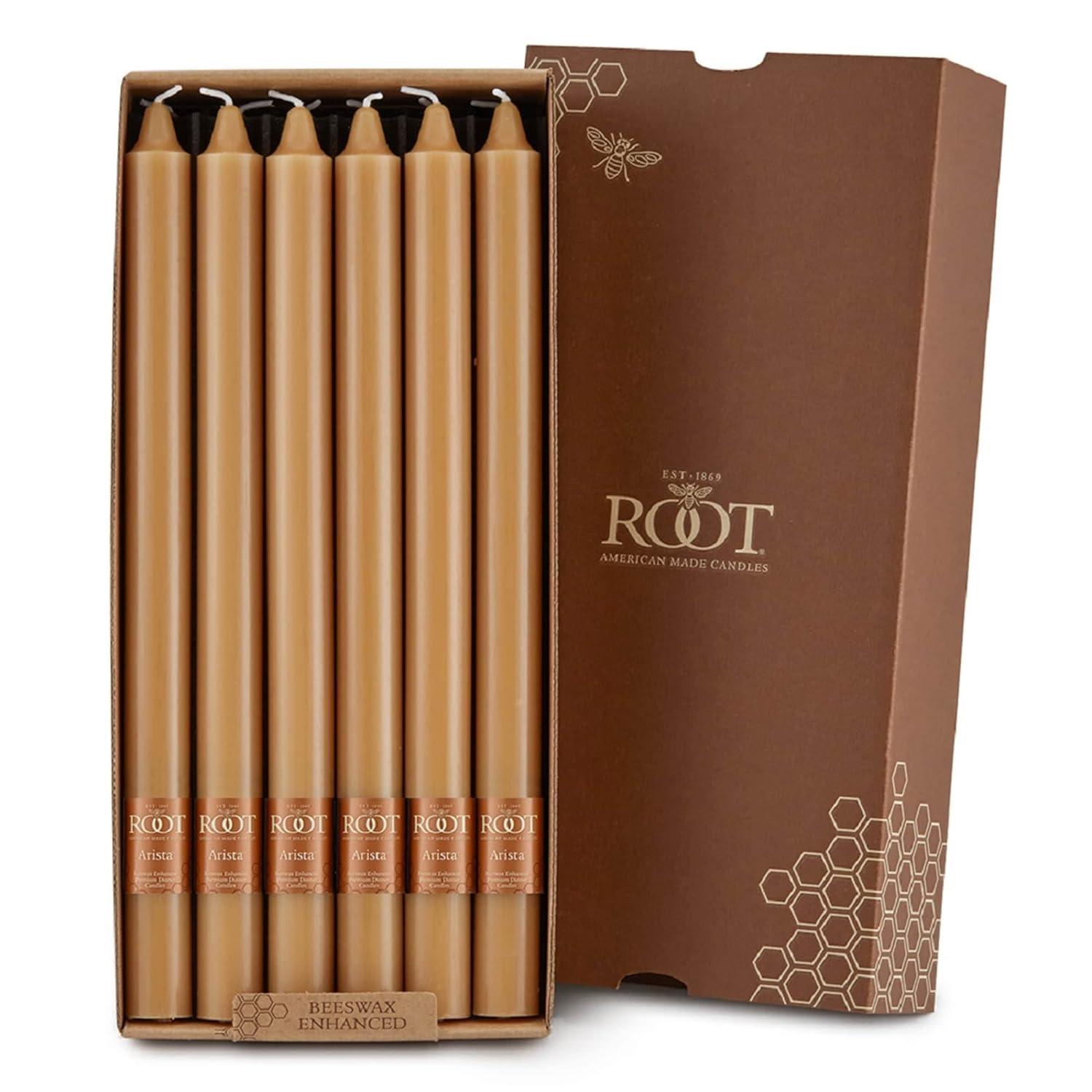 Root Candles Unscented Taper Candle (Set of 12)
