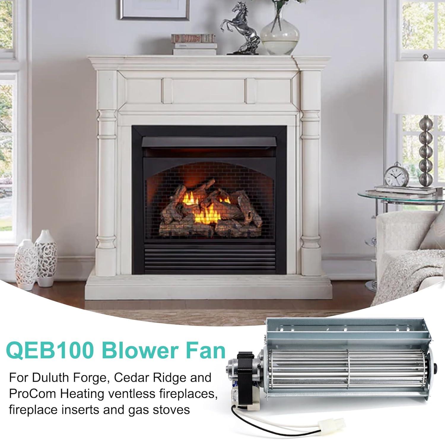 ProComm Blower Fan - Thermostatically Controlled Fireplace Fan
