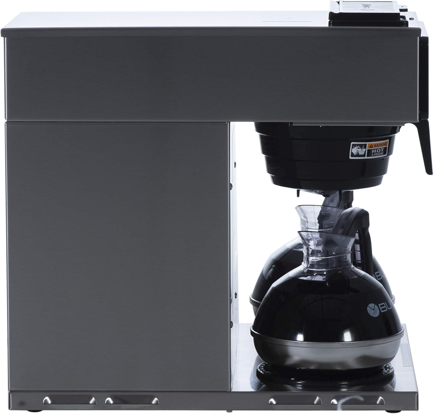 BUNN 12-Cup Pourover Coffee Brewer 12 Cup(s) - Multi-serve - Stainless Steel