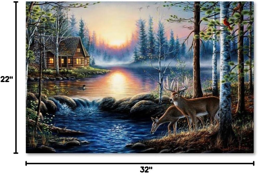 Trademark Fine Art -Chuck Black 'Total Bliss' Canvas Art - 22''x32''