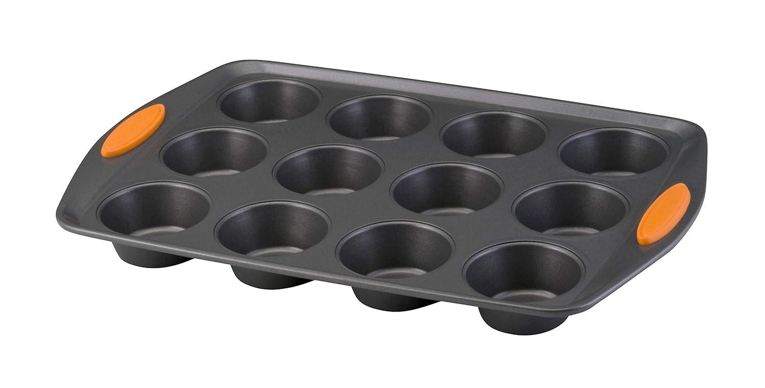 Rachael Ray Rachael Ray 12-Cup Non-Stick Yum-O Bakeware Oven Lovin Muffin Pan