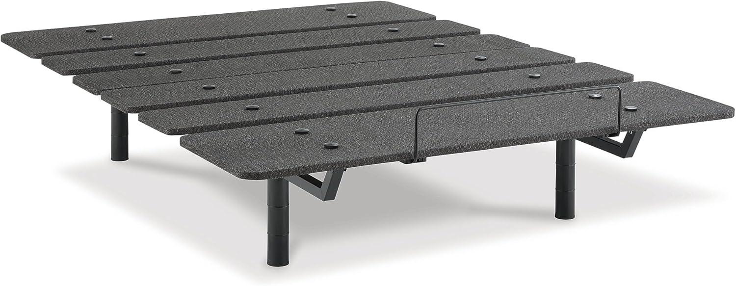 Signature Design by Ashley Cosmic Power Base Queen Adjustable Bed Base, Black
