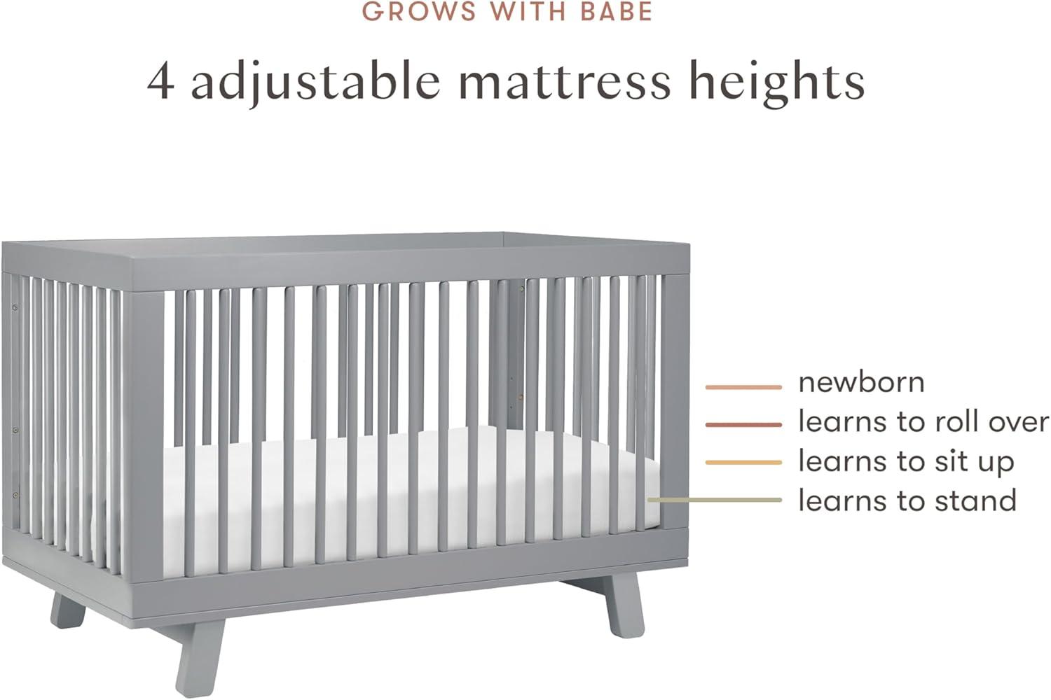 Hudson 3-in-1 Convertible Crib