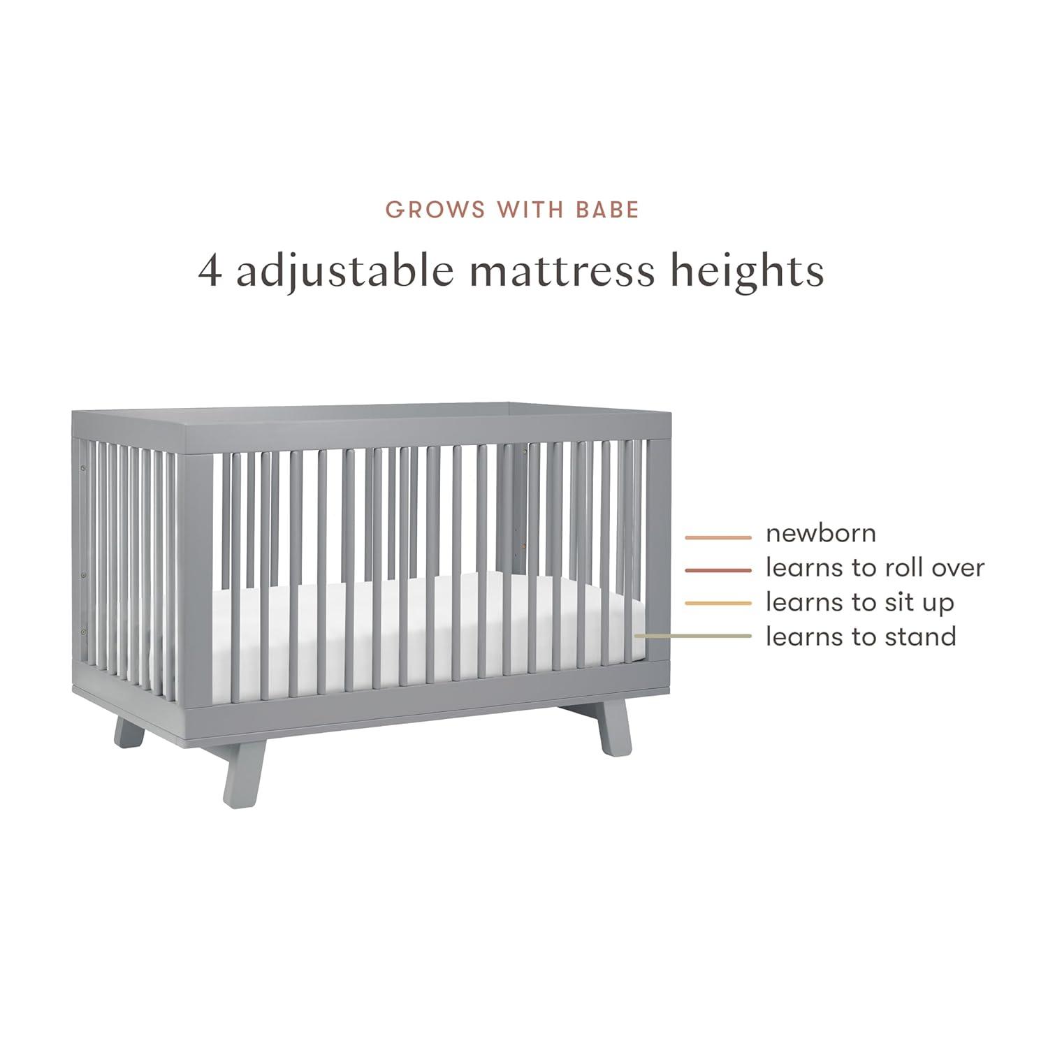 Hudson 3-in-1 Convertible Crib