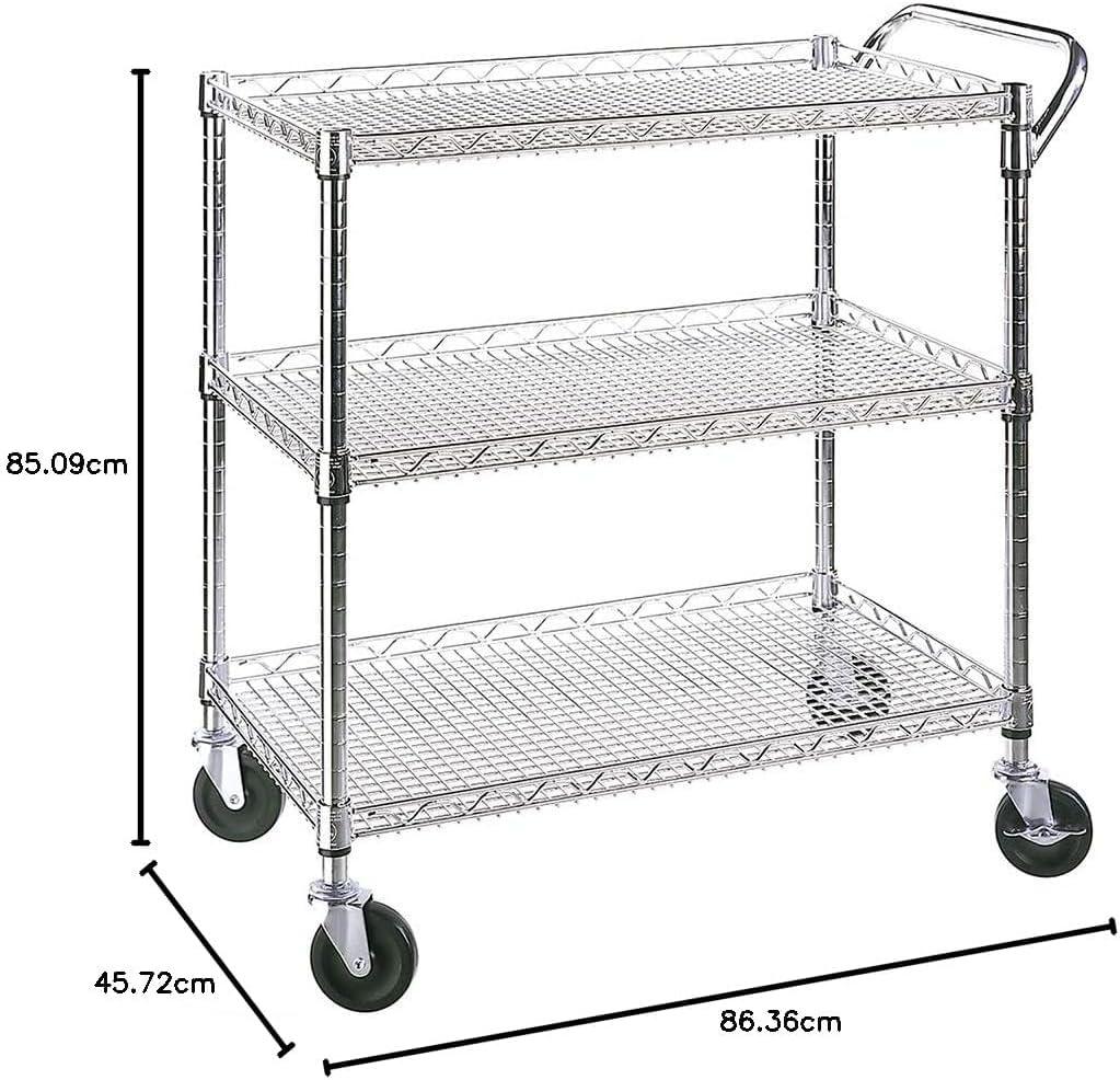 NSF-Certified Utility Cart with Wheels