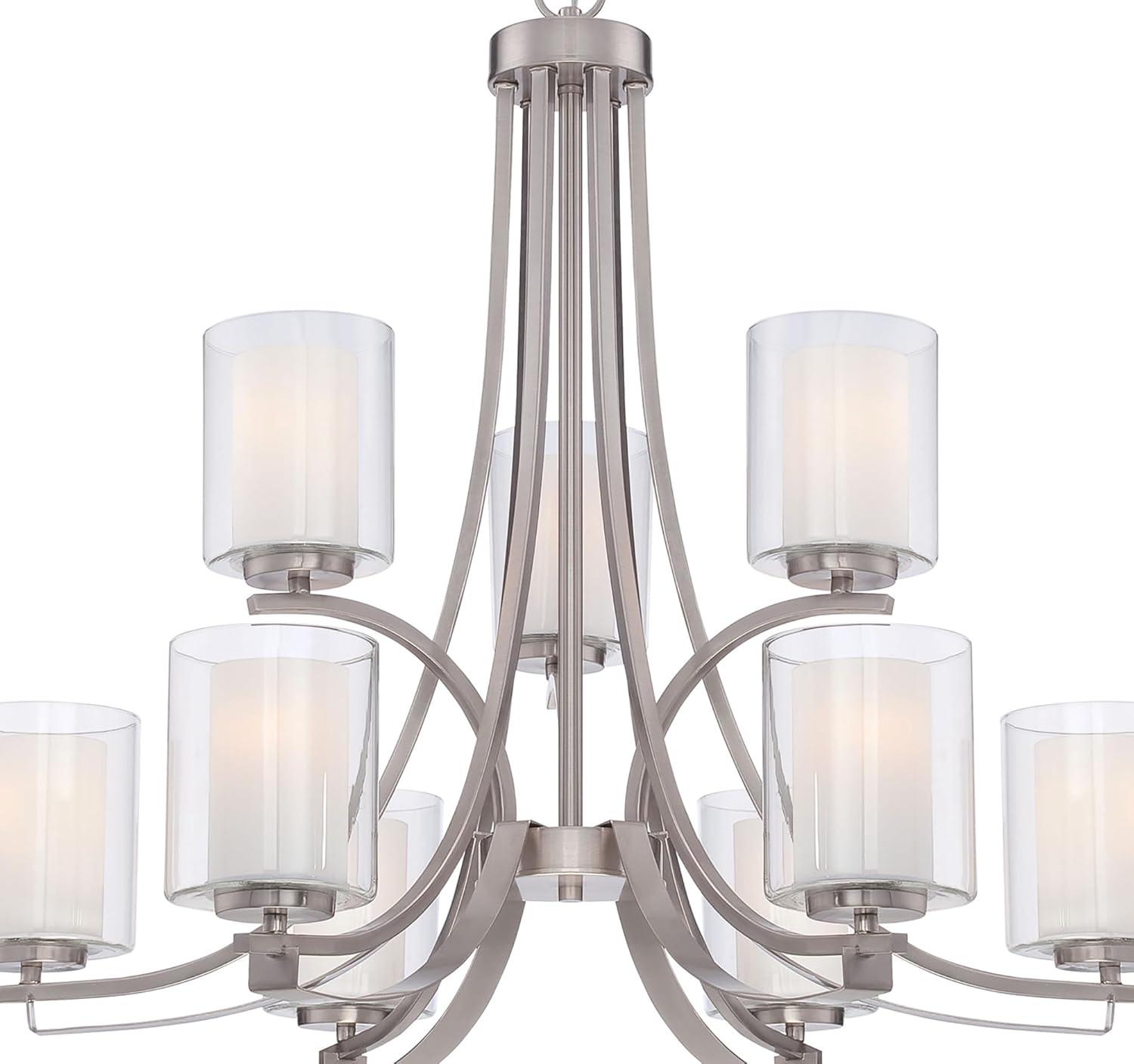 Minka Lavery - Parsons Studio - Chandelier 9 Light in Transitional Style - 28.5
