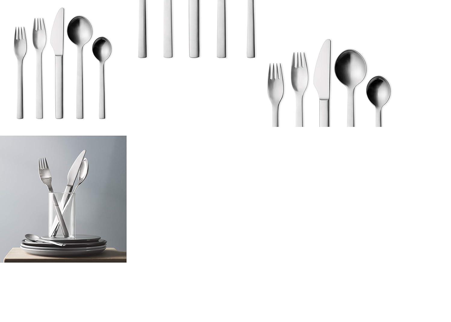 Georg Jensen New York 5 Piece Flatware Set, Service for 1 | Wayfair