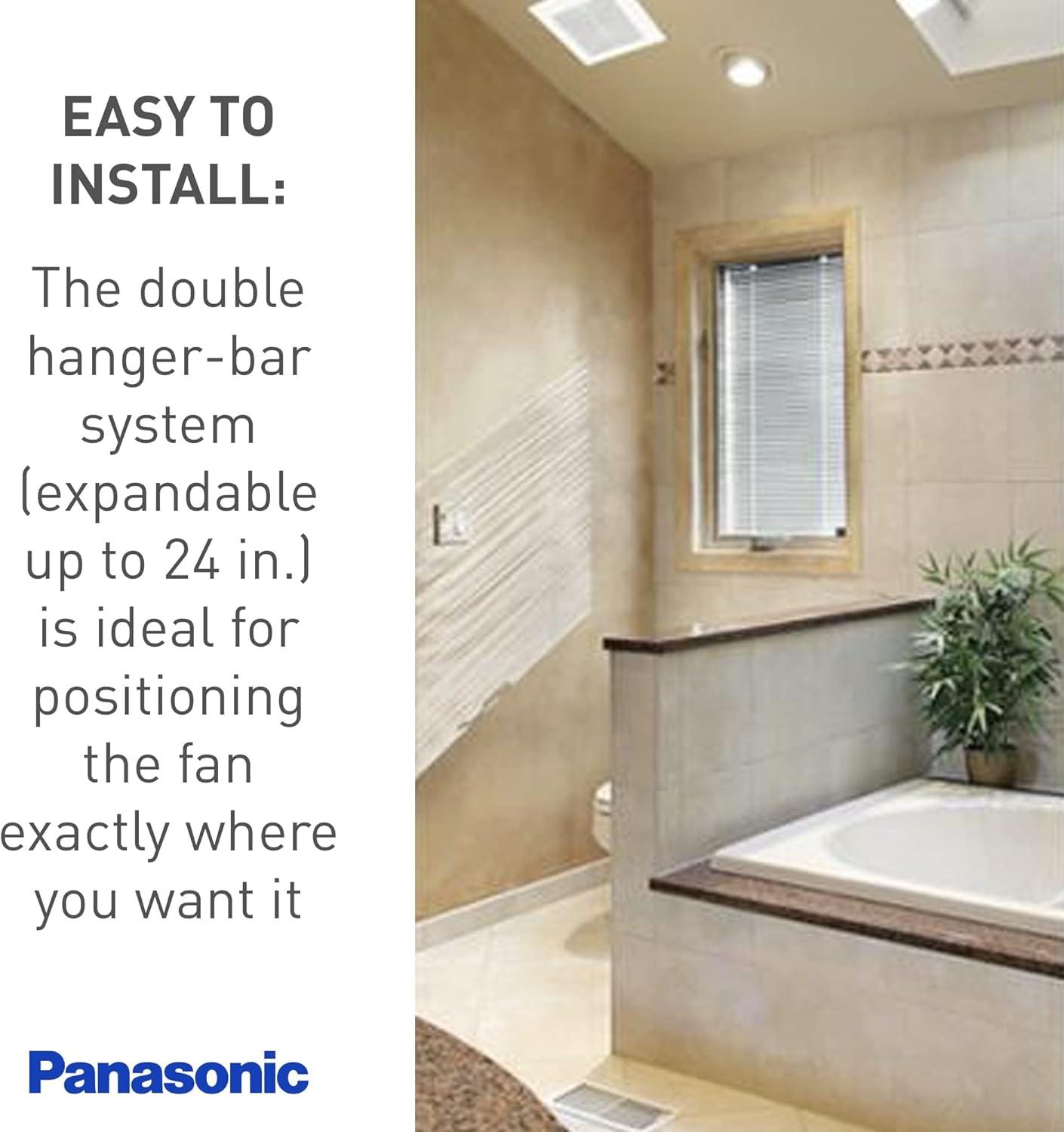Panasonic WhisperCeiling Bathroom Exhaust Fan, 290 CFM, FV-30VQ3