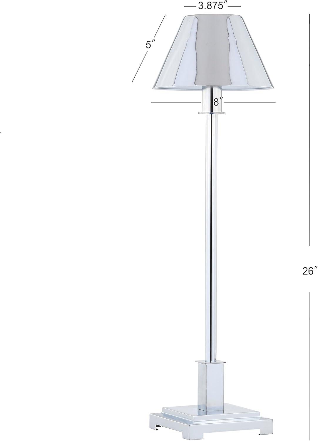 JONATHAN Y Roxy Metal Shade LED Table Lamp