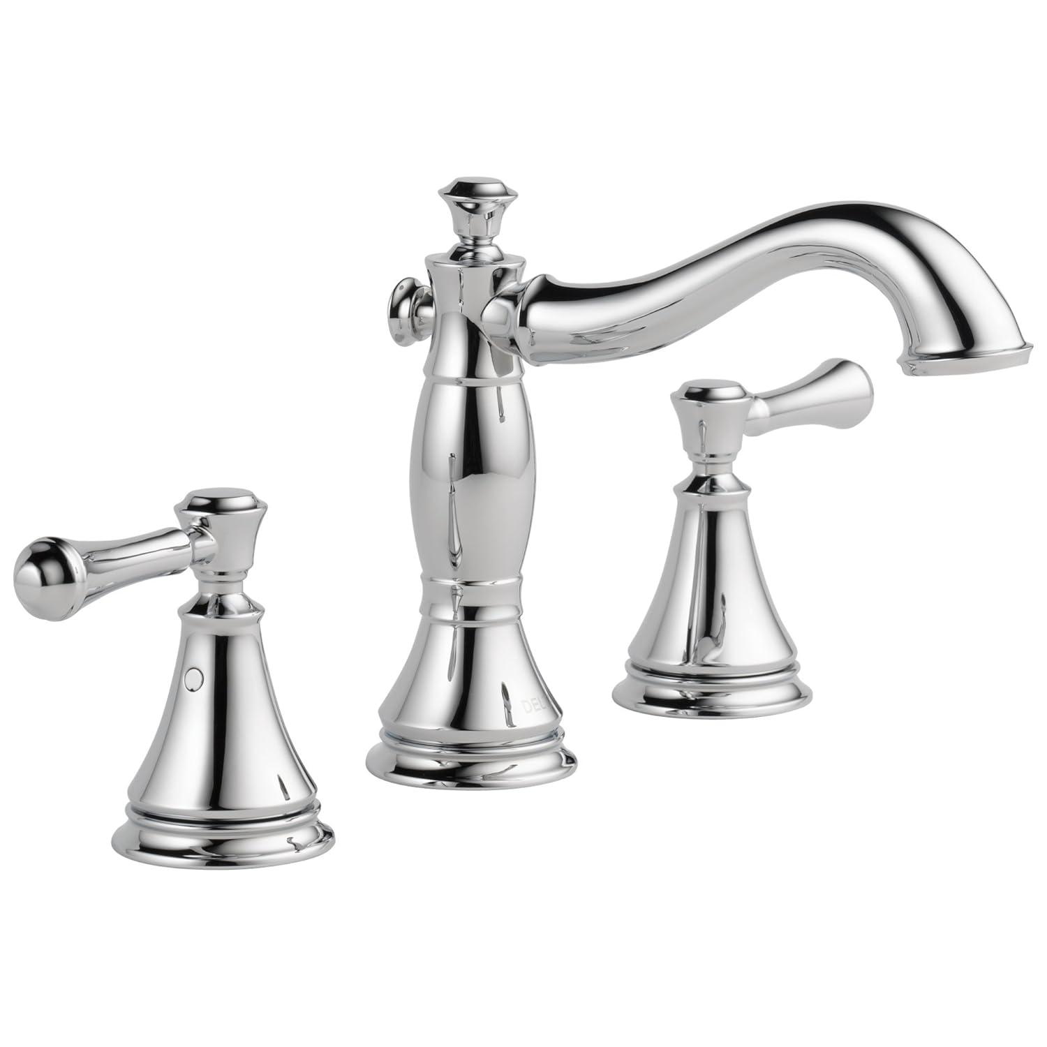 Cassidy Widespread Bathroom Faucet 3 Hole, 2-handle Bathroom Sink Faucet with Drain Assembly