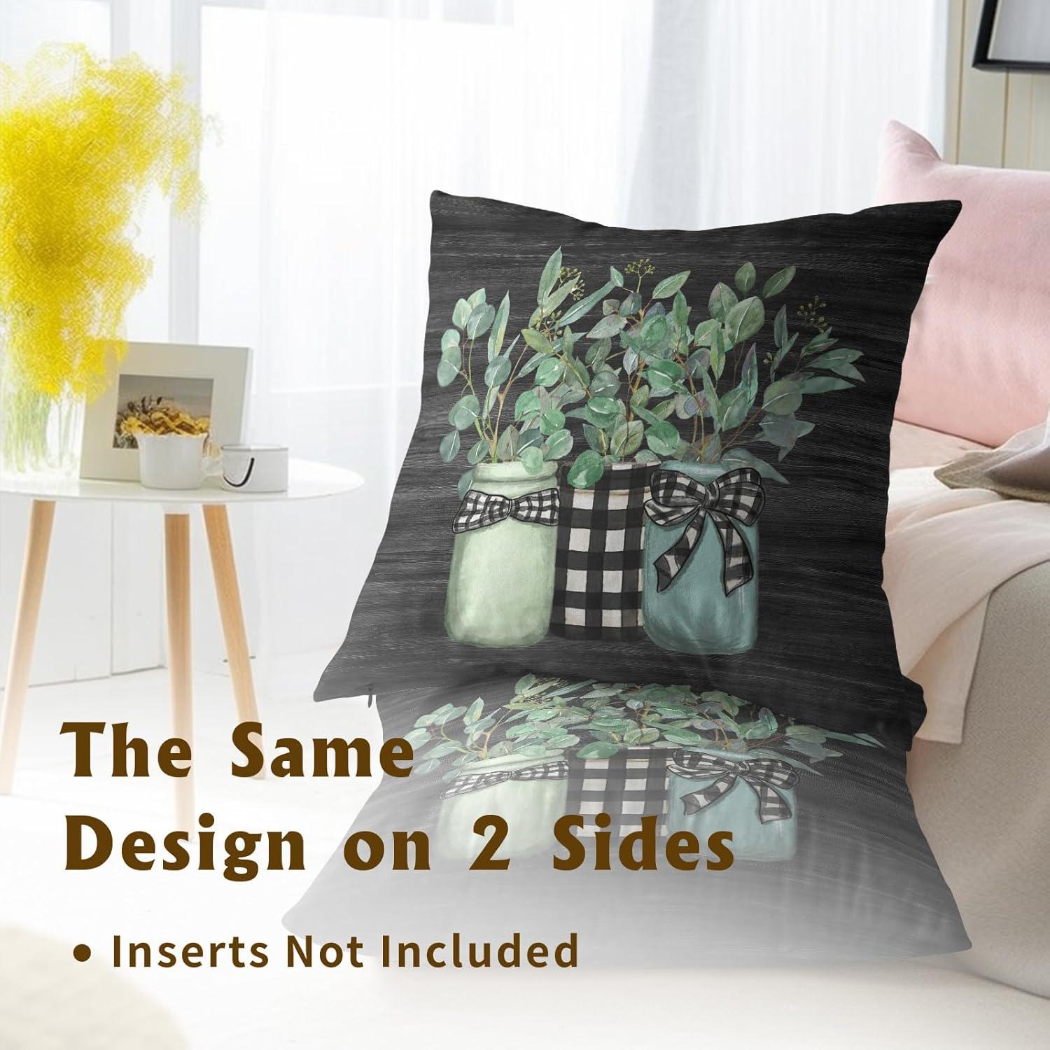 Burnt Orange Summer Outdoor Coastal Pillow Covers 18x18 Inch Set of 2 Fall Coral Seashell Starfish Throw Pillows Ocean Themed Beach Nautical Decorative Cushion Cases for Couch Decorations