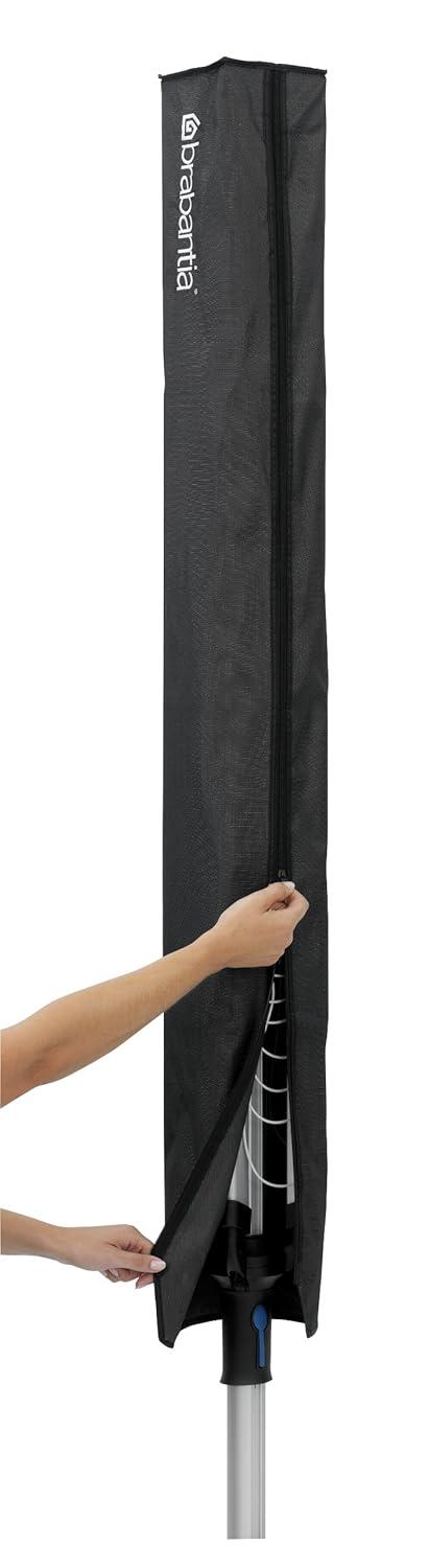 Brabantia Brabantia Lift-O-Matic Advance Outdoor Clothesline with Metal Ground Spike, Protective Cover and Peg Bag
