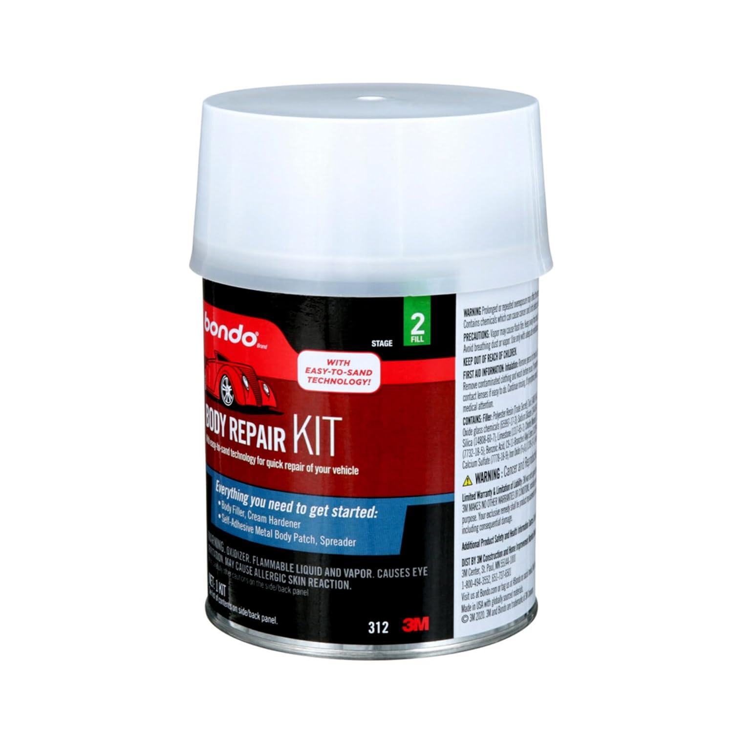 Bondo Repair Kit, 1 Kit