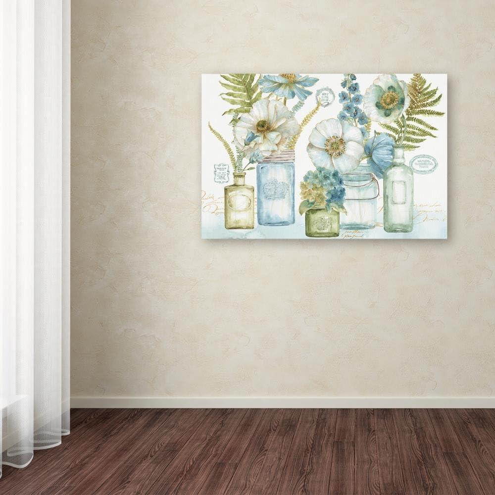 Trademark Fine Art "My Greenhouse Bouquet I" Canvas Art by Lisa Audit