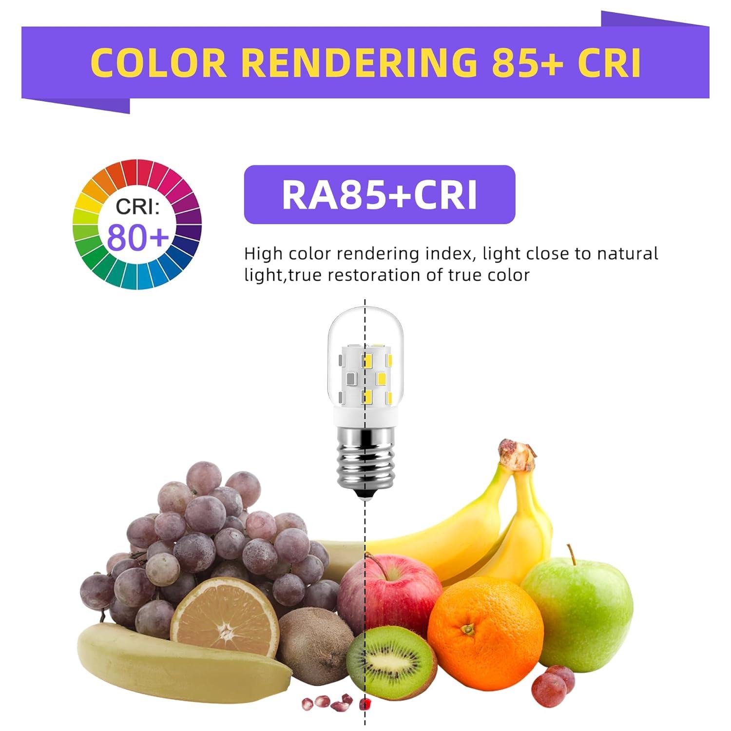 AMI PARTS 8206232A Bulb 40w 125v Microwave Oven Light Replacement Part for Whirlpool Kenmore Maytag Microwave (2pc)