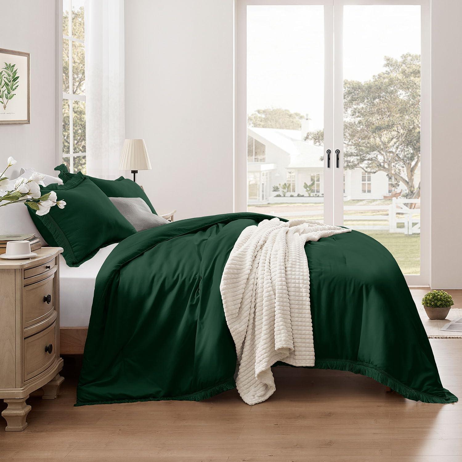 Chezmoi Collection Cotton Twill Comforter Set