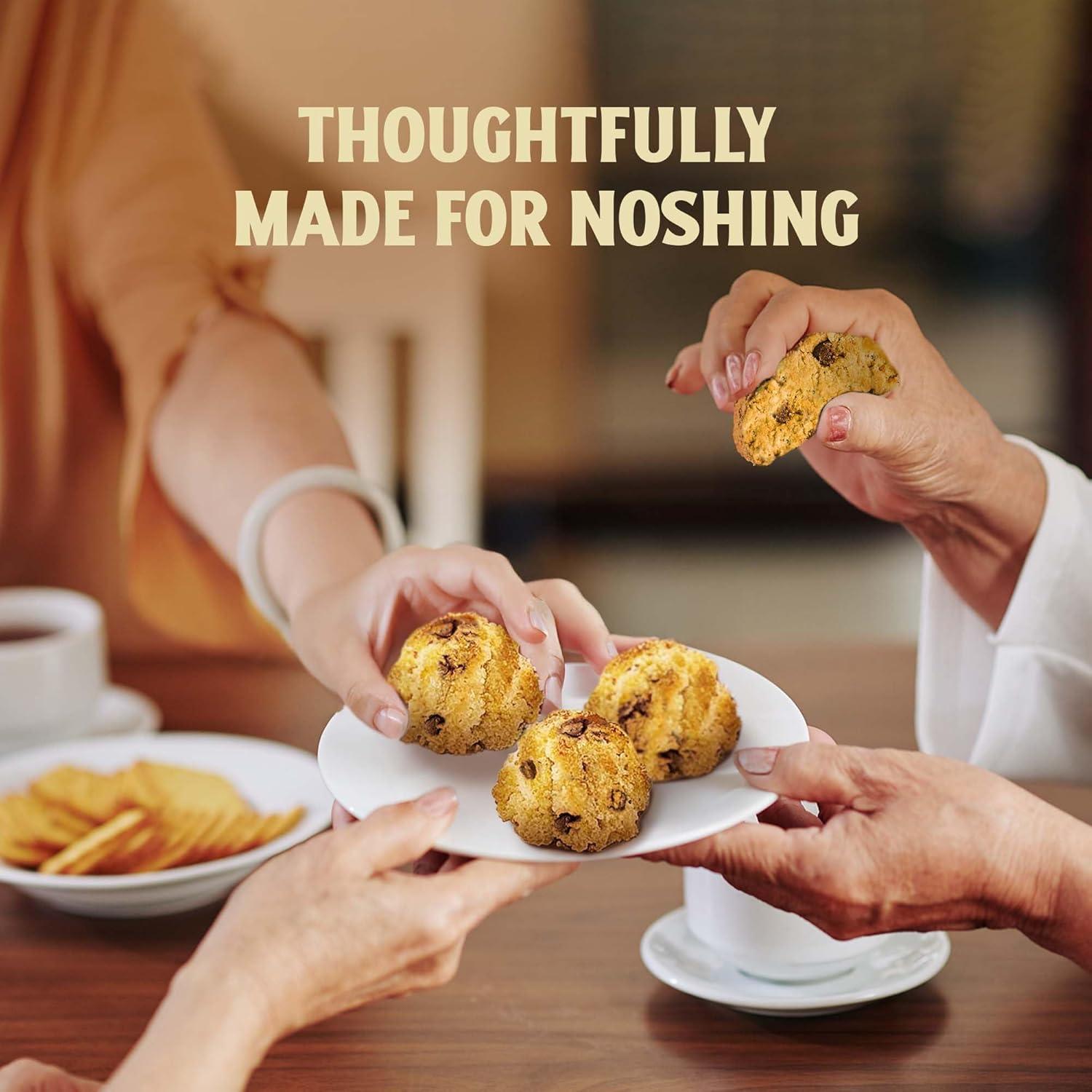 Manischewitz Chocolate Chip Macaroons, 10oz Resealable Bag, Gluten Free, Kosher For Passover