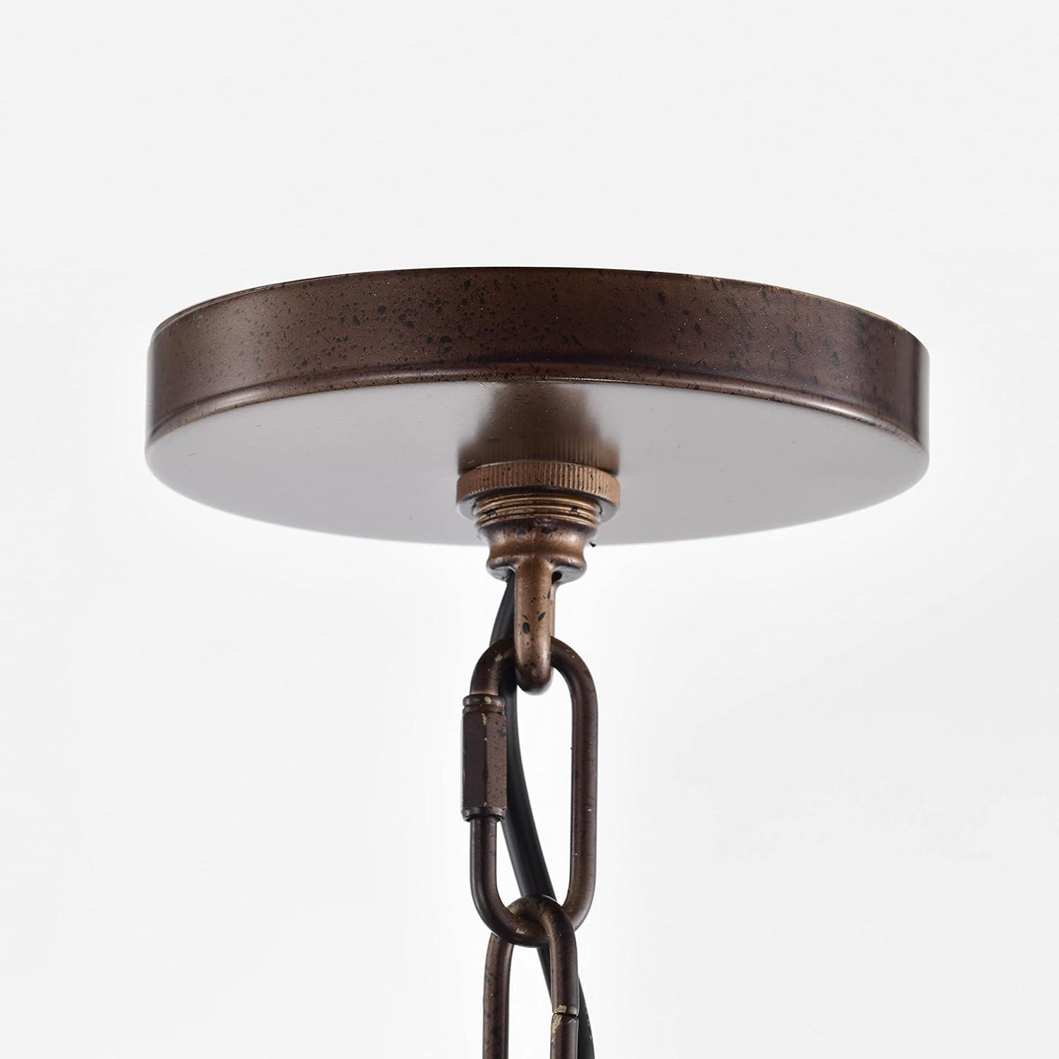 Nuvo 60-5895 - Kettle Oversized Pendant; Antiqued Copper Finish