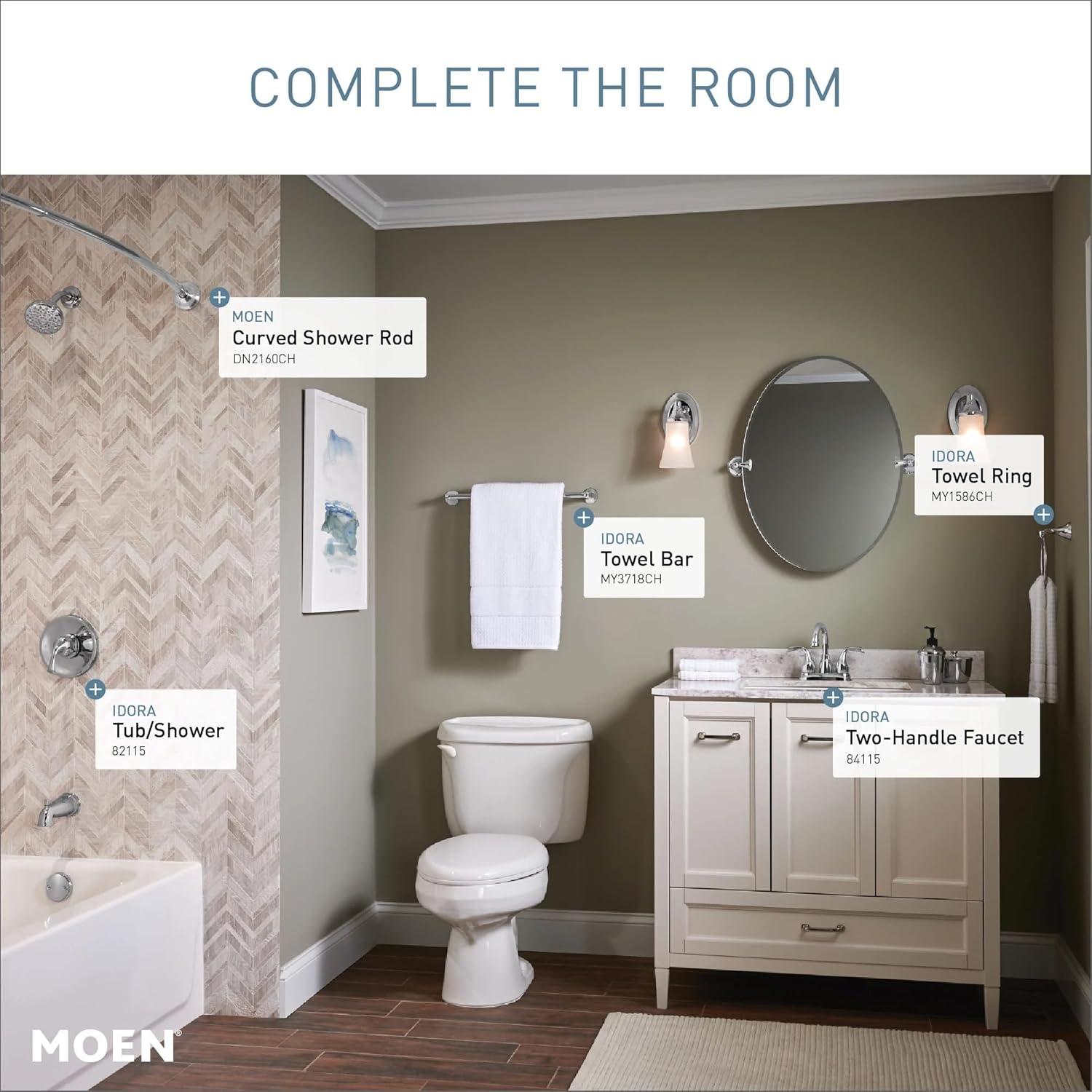 Idora Posi-Temp Tub and Shower with Valve Included