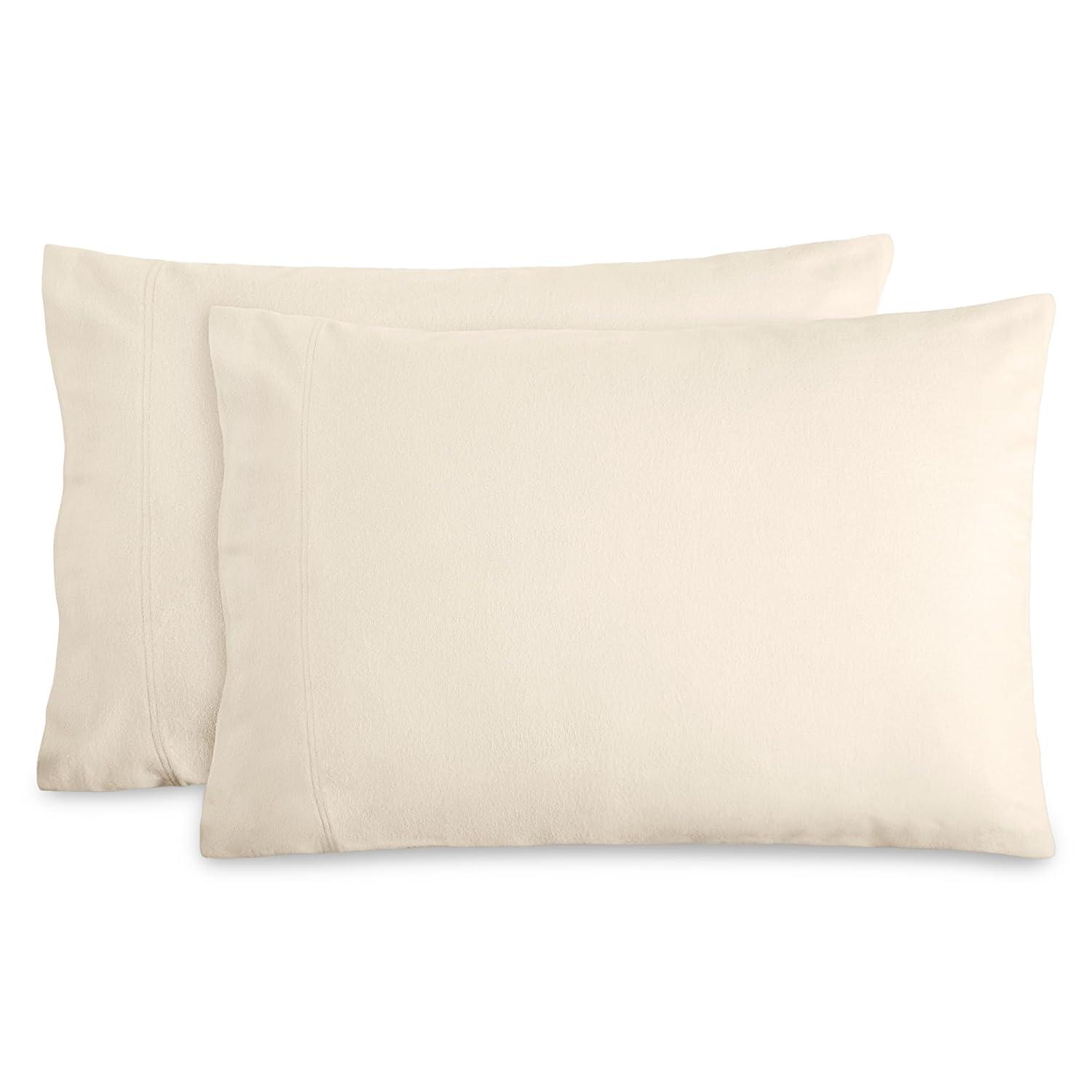 Bare Home 100% Cotton Flannel Pillowcase (Set of 2)