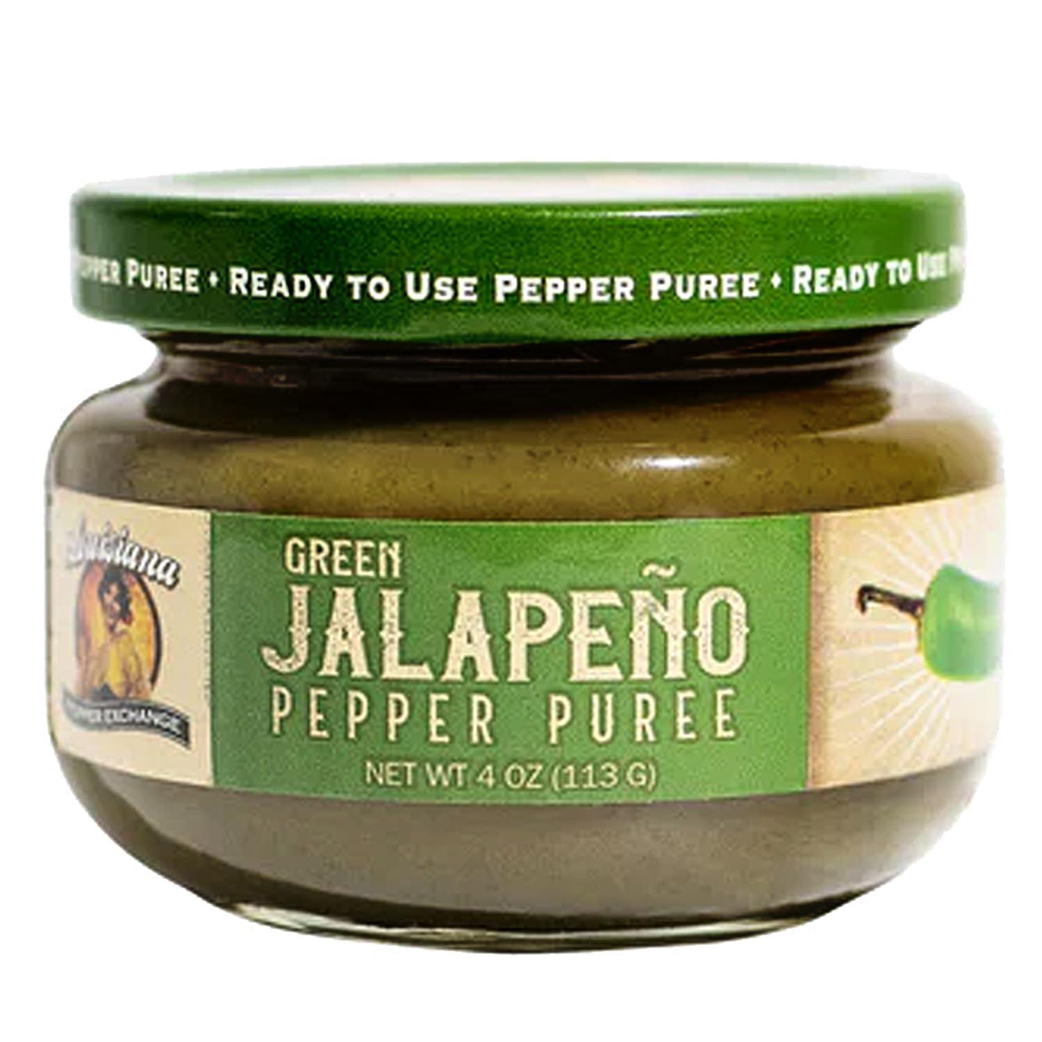 Louisiana Pepper Exchange 4oz Jalapeno Peppers Puree Sauce