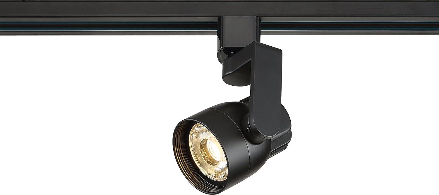 Nuvo Black LED Track Head with Angle Arm