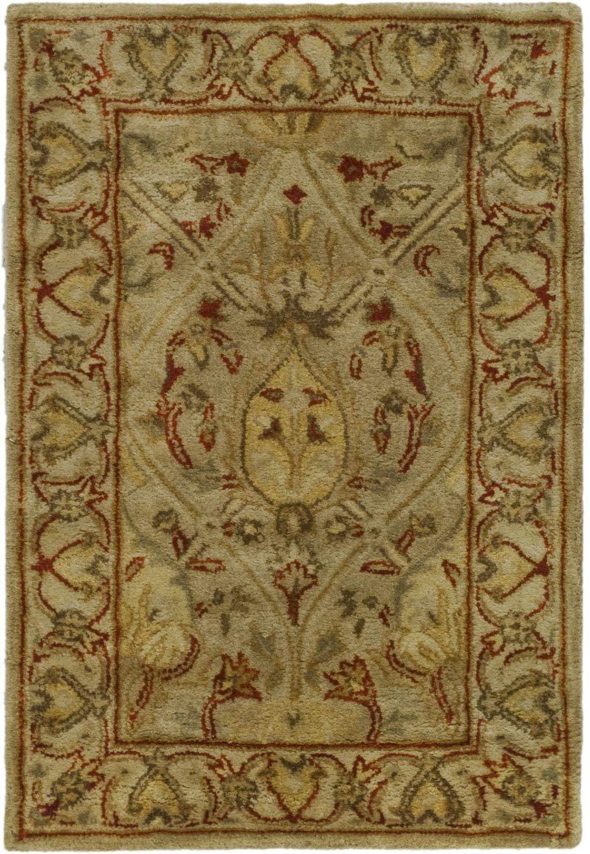 Persian Legend PL819 Hand Tufted Indoor Accent Rug - 2'x3' - Moss/Beige - Safavieh