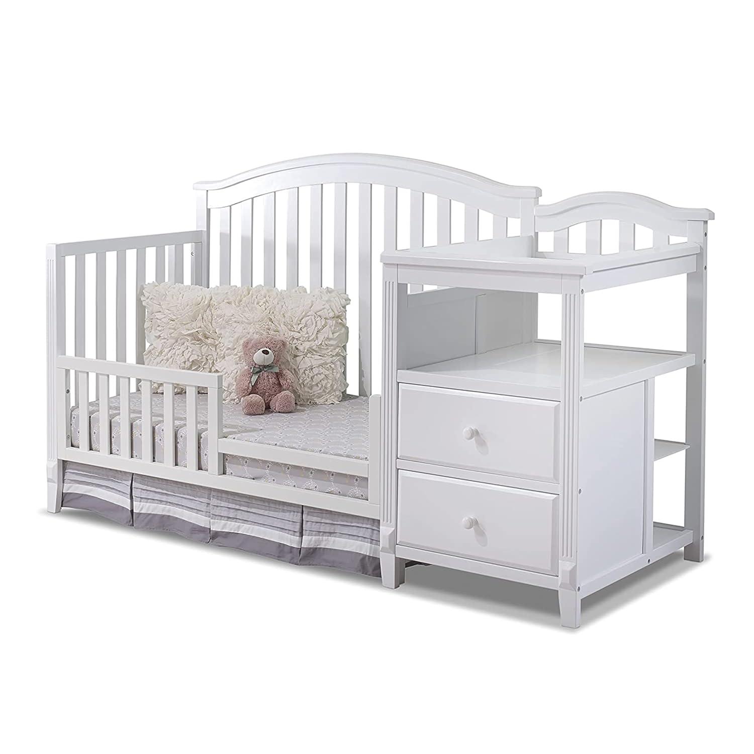 Sorelle 148 Toddler Crib Conversion Rail White