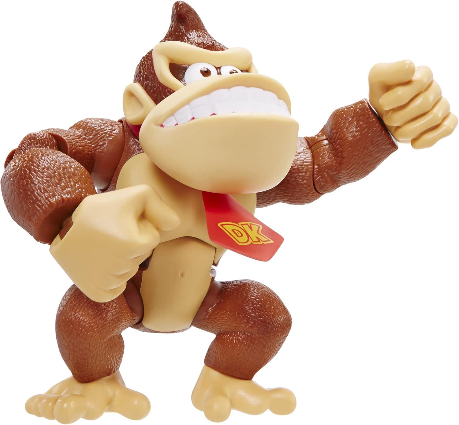 Nintendo Donkey Kong Deluxe 6" Action Figure