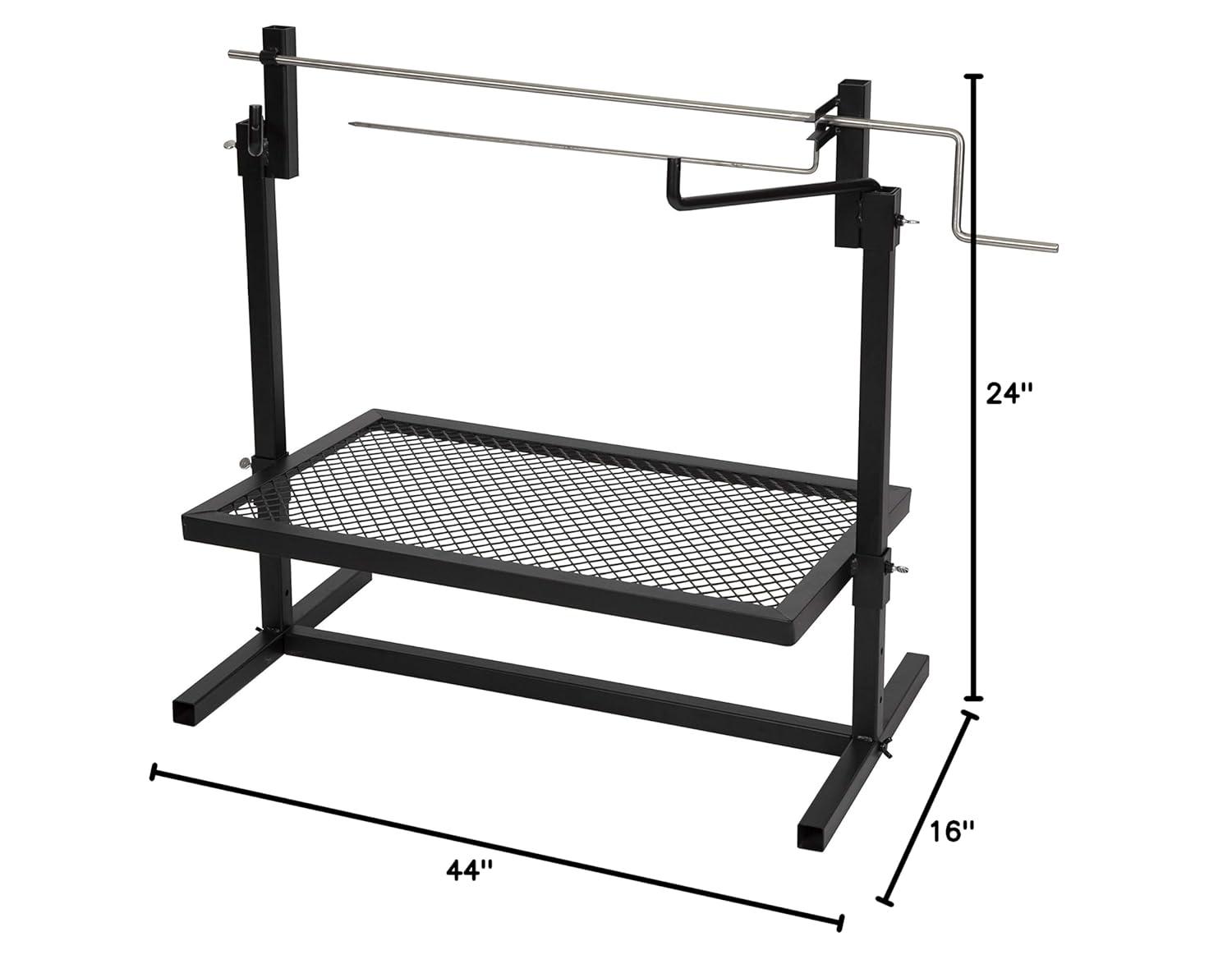 Stansport Heavy-Duty Rotisserie and Spit Camp Grill