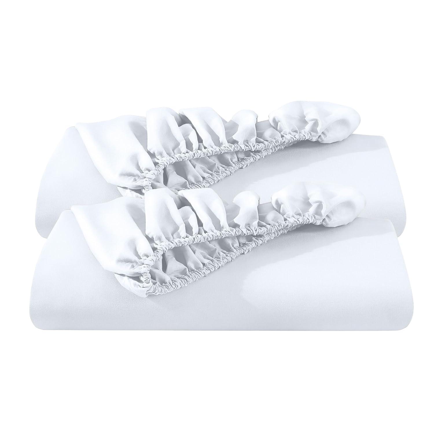 Bare Home Microfiber Fitted Sheet